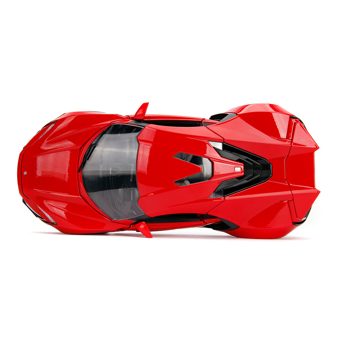Carro Colección Lykan Hypersport con luces & y figura Toreto, Fast & Furious  1/18  3