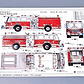 Vehículo para Armar Camion de bomberos American LaFrance Eagle 1/25 - Miniatura 4