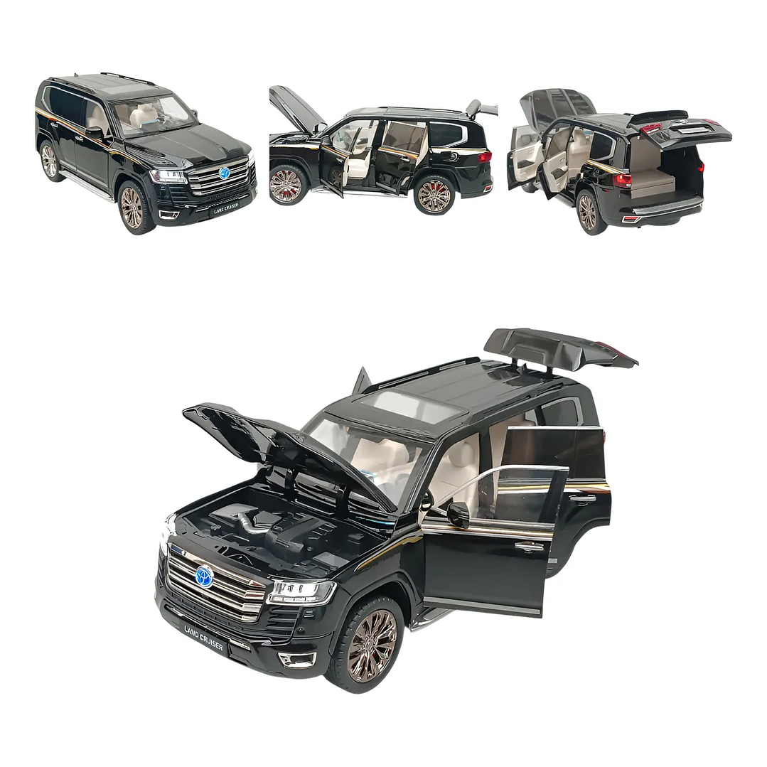 Carro Colección  Toyota Land Cruiser Lc  3001/18 blanca y/o negra 2