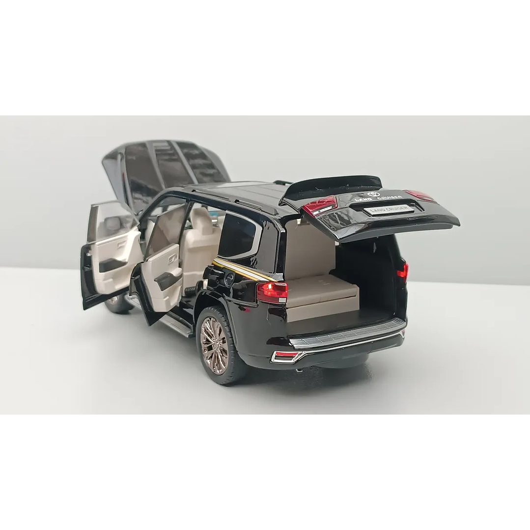 Carro Colección  Toyota Land Cruiser Lc  3001/18 blanca y/o negra 3