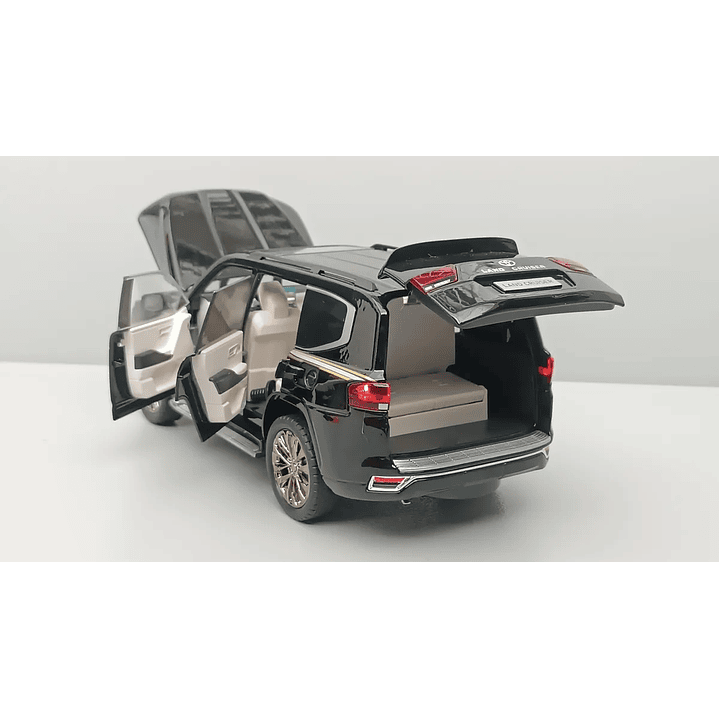 Carro Colección  Toyota Land Cruiser Lc  3001/18 blanca y/o negra 3