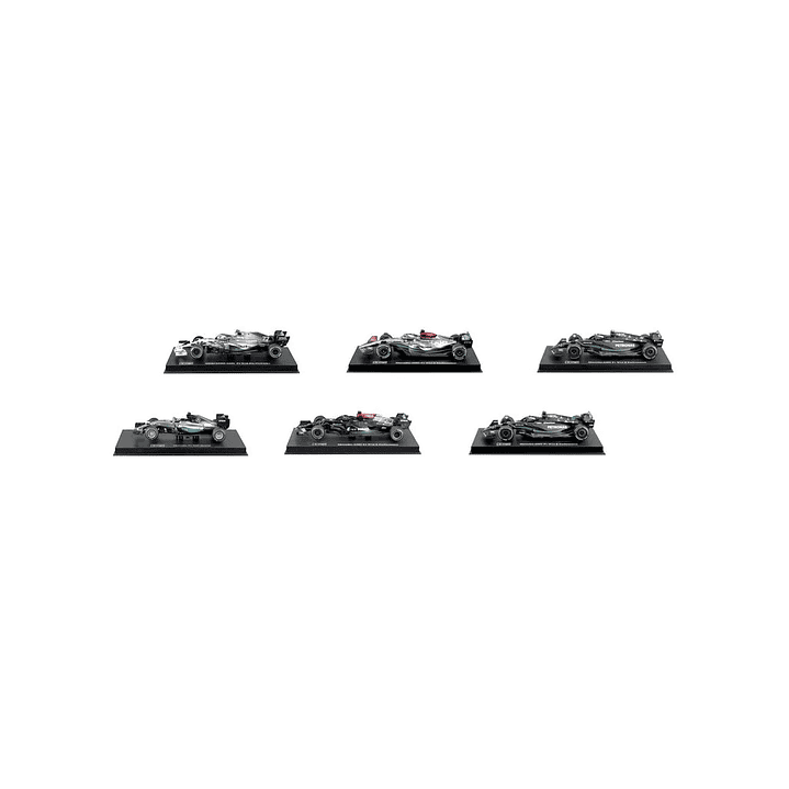 Carro Colección  Grilla F1 Mercedes Benz 1/43 2