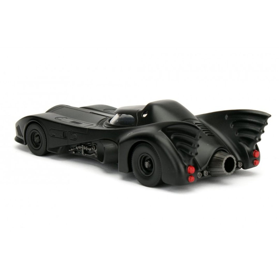 Carro Colección  Batman 1989 Batmobile &Batman 1/24 3