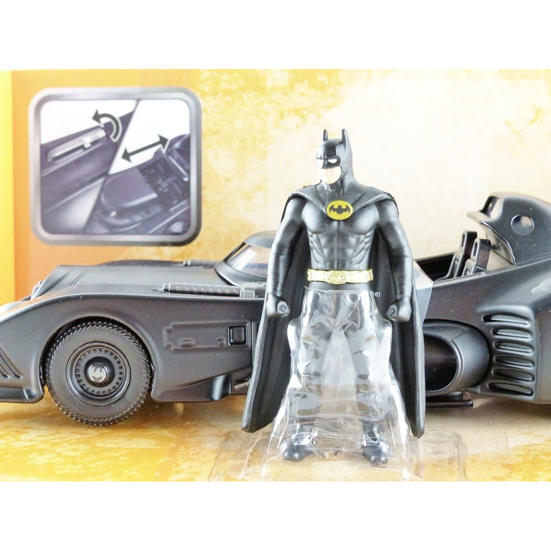 Carro Colección  Batman 1989 Batmobile &Batman 1/24 5
