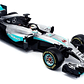 Carro Colección Mercedes F1 W07 Hybrid Lewis Hamilton Escala 1:18 Bburago - Miniatura 2