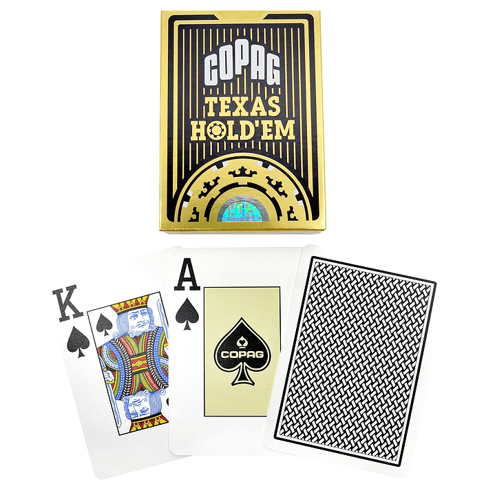 Barajas Texas Hold Em Copag Negra 2