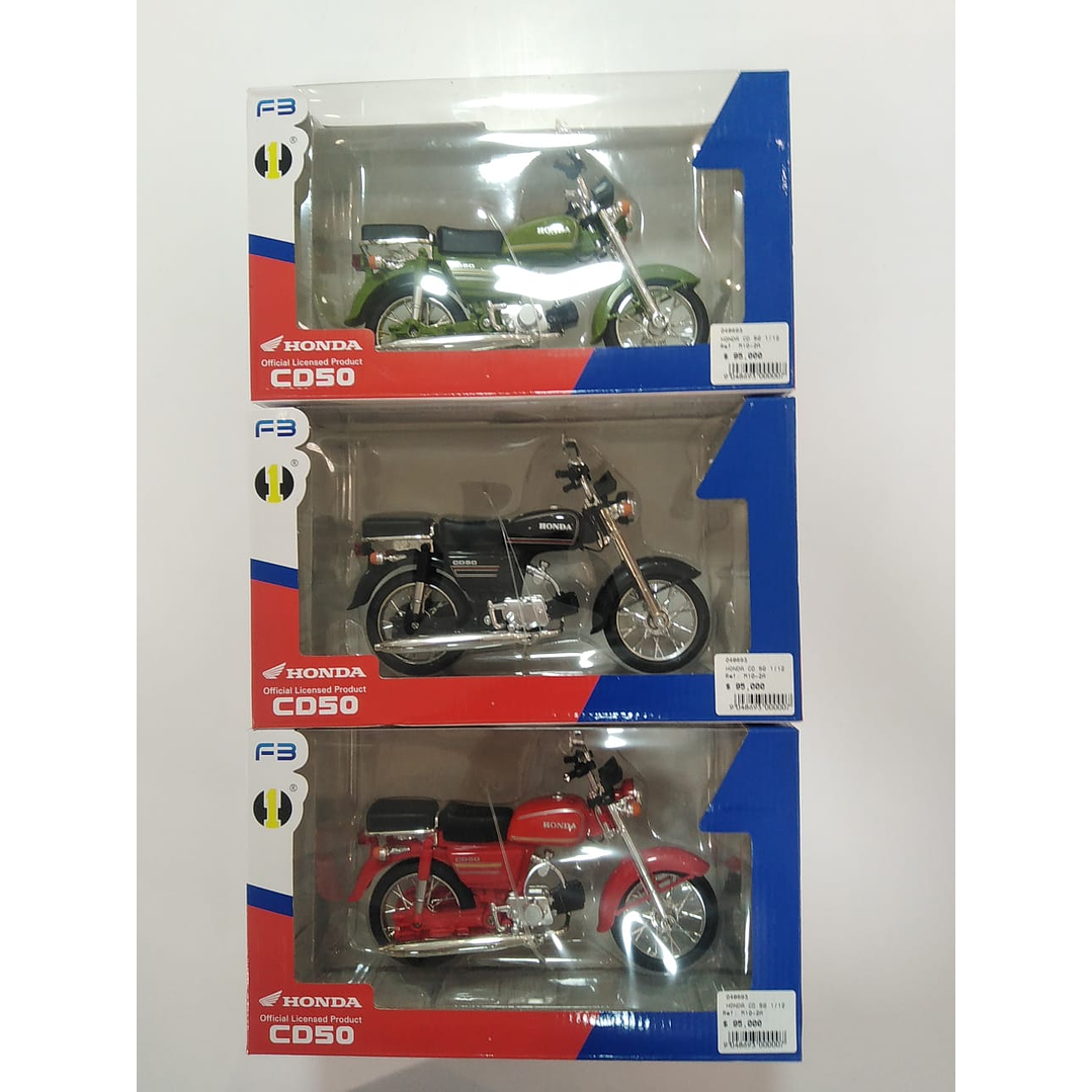 Moto   Honda Cd 50 1/12 1