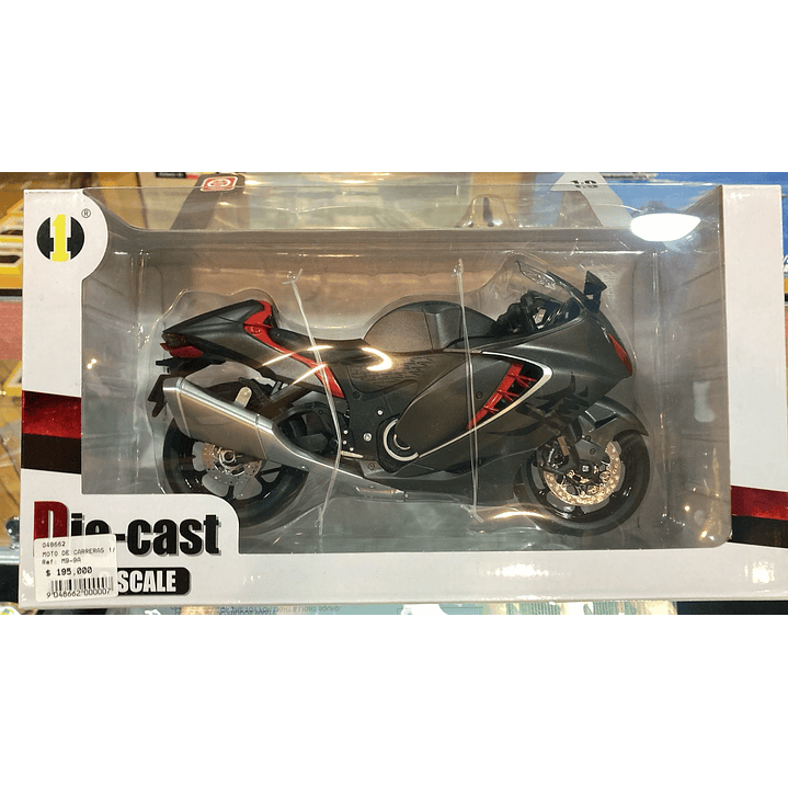     Moto   Suzuki GSX 1300   Escala 1/9 marca Die -cast 1