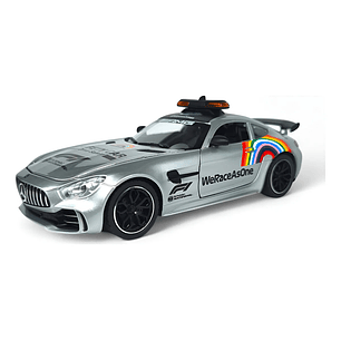 Carro Colección   Mercedes Benz Amg Gtr Safety Car A Escala 1:24 Carro F1