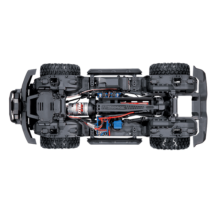 Vehículo Control Remoto Ford Bronco TRX 4 crawler naranja 1/10 2