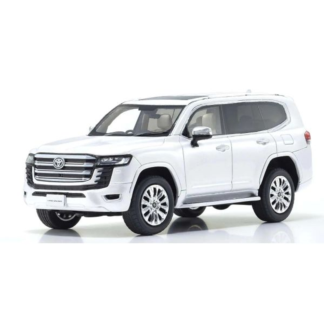 Carro Coleccion  Toyota land Cruiser 300 White 1/43 1