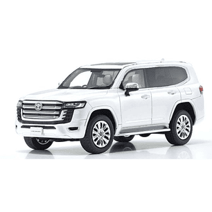 Carro Coleccion  Toyota land Cruiser 300 White 1/43