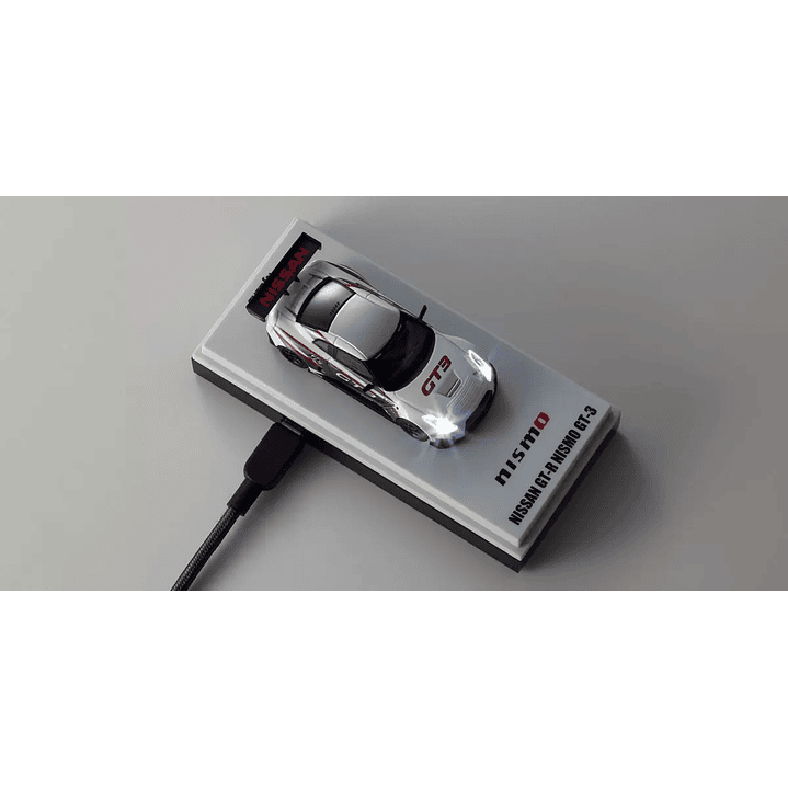 Carro Colección  Nismo R 35 Gt- Gt3 Led White1/64 3
