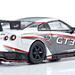 Carro Colección  Nismo R 35 Gt- Gt3 Led White1/64 - Miniatura 5