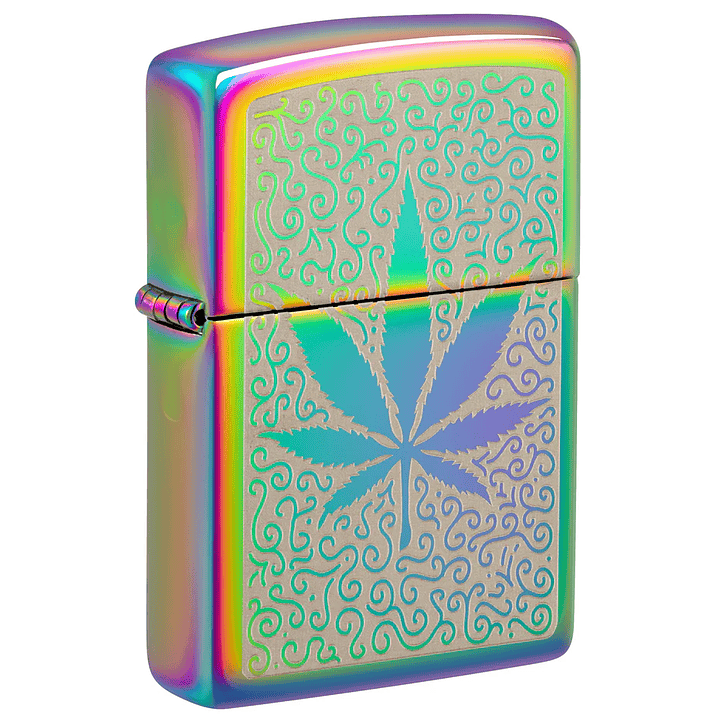  Ence Zippo Cannabis Hoja Tornasol 4