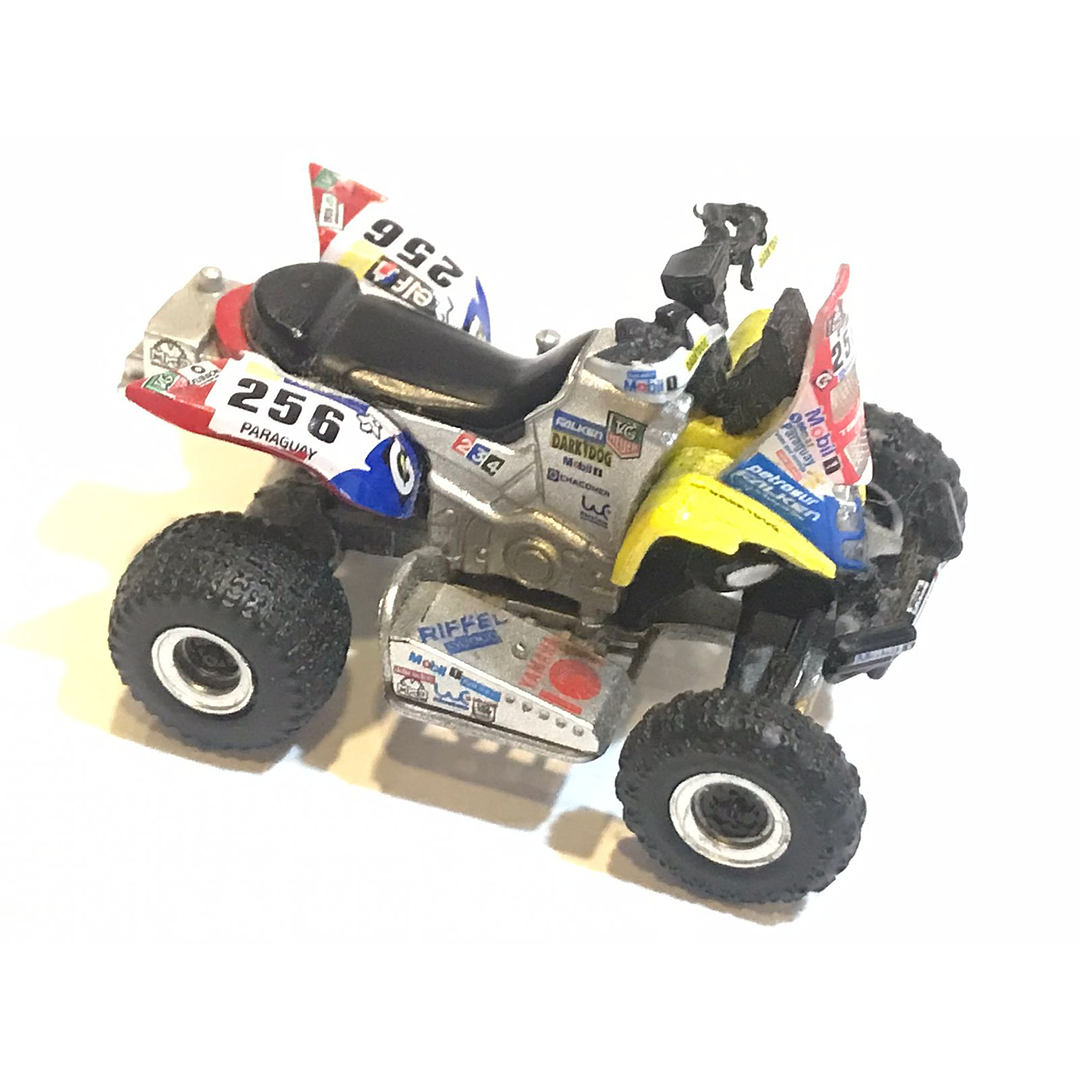 Carro Colección  No Nuevo Cuatrimoto Dakar Yamaha Raptor 70 1/43 1