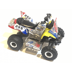 Carro Colección  No Nuevo Cuatrimoto Dakar Yamaha Raptor 70 1/43