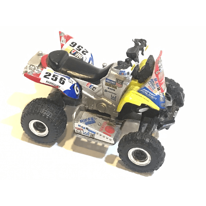 Carro Colección  No Nuevo Cuatrimoto Dakar Yamaha Raptor 70 1/43 1
