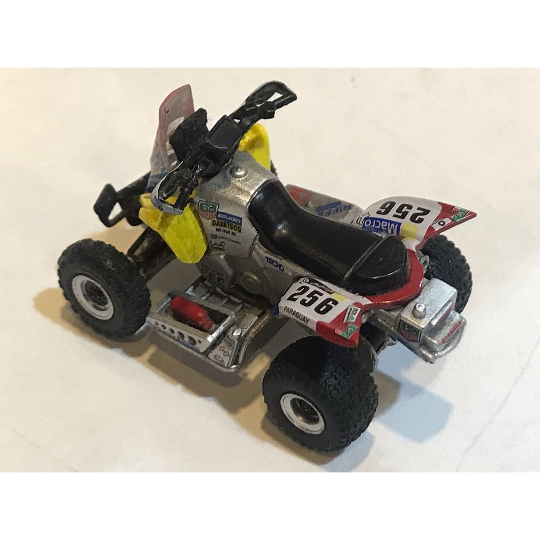Carro Colección  No Nuevo Cuatrimoto Dakar Yamaha Raptor 70 1/43 2