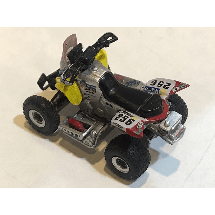 Carro Colección  No Nuevo Cuatrimoto Dakar Yamaha Raptor 70 1/43 2