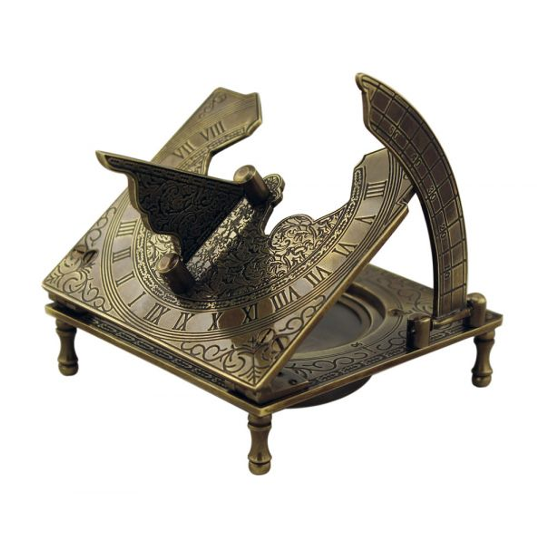  Reloj Solar  De Mesa Anticaida 8Cm 1