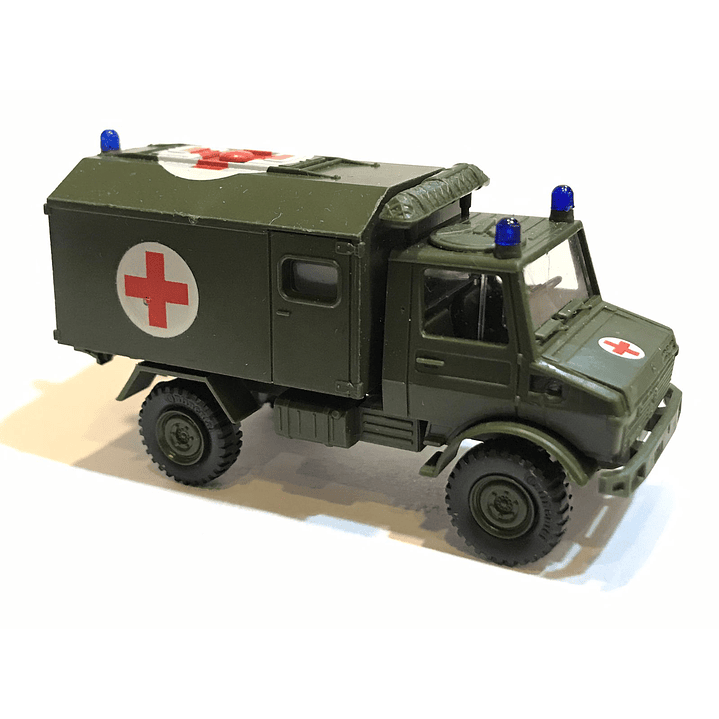  No Nuevo Unimog Ambulancia Militar 1/87 1