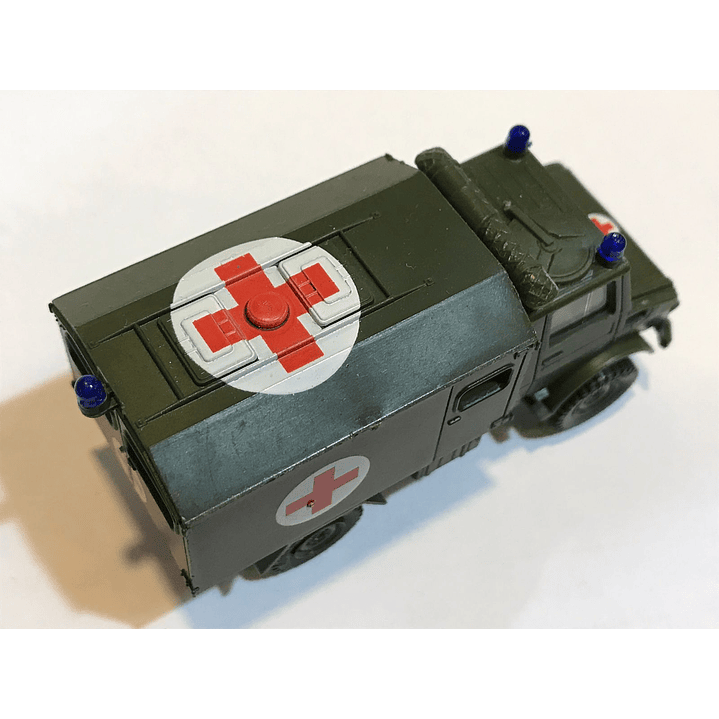  No Nuevo Unimog Ambulancia Militar 1/87 3