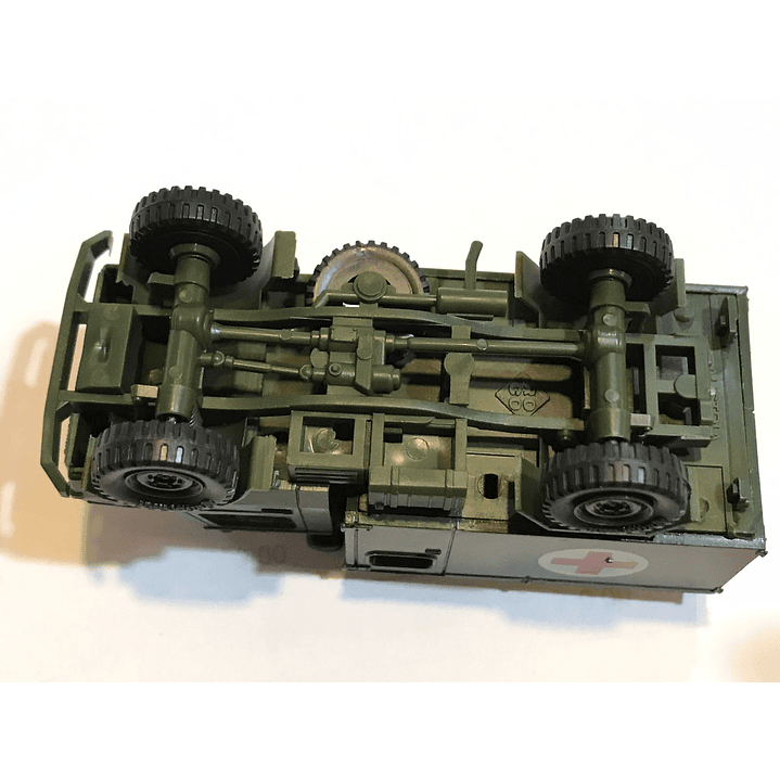  No Nuevo Unimog Ambulancia Militar 1/87 4