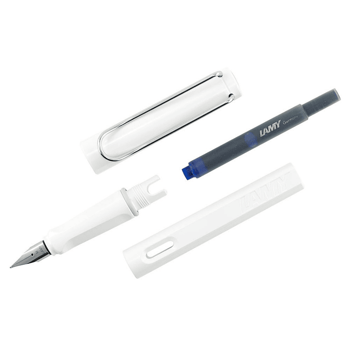  Estilografo Safari Blanco 4