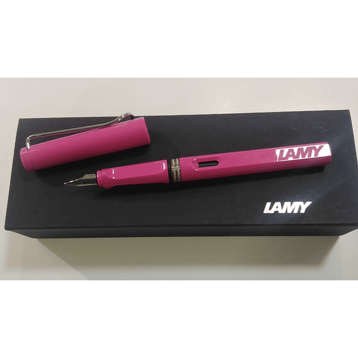  Estilógrafo Safari Rosa Pastel 1