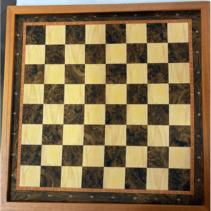  Tablero Ajedrez Con Base En Madera 1