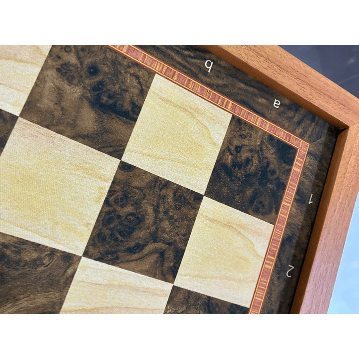  Tablero Ajedrez Con Base En Madera 2