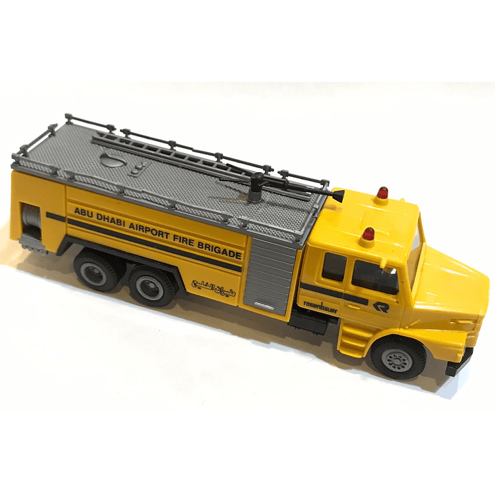Carro Colección  No Nuevo Scania Bombero Aeropuerto de Abu Dabi 1/87 h0 1