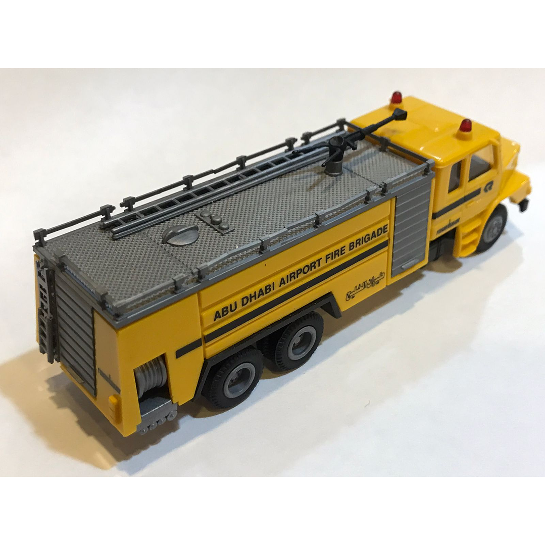 Carro Colección  No Nuevo Scania Bombero Aeropuerto de Abu Dabi 1/87 h0 2