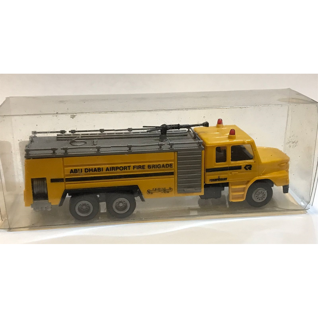Carro Colección  No Nuevo Scania Bombero Aeropuerto de Abu Dabi 1/87 h0 4
