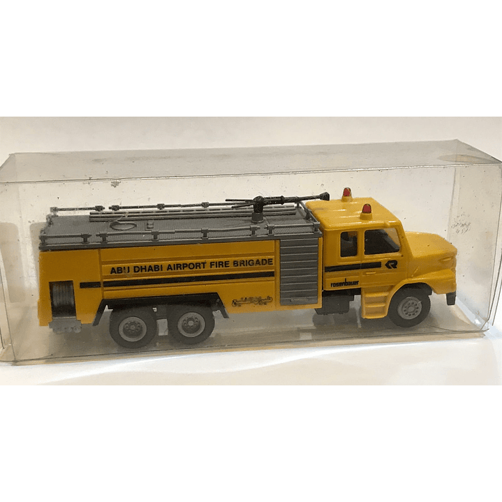 Carro Colección  No Nuevo Scania Bombero Aeropuerto de Abu Dabi 1/87 h0 4