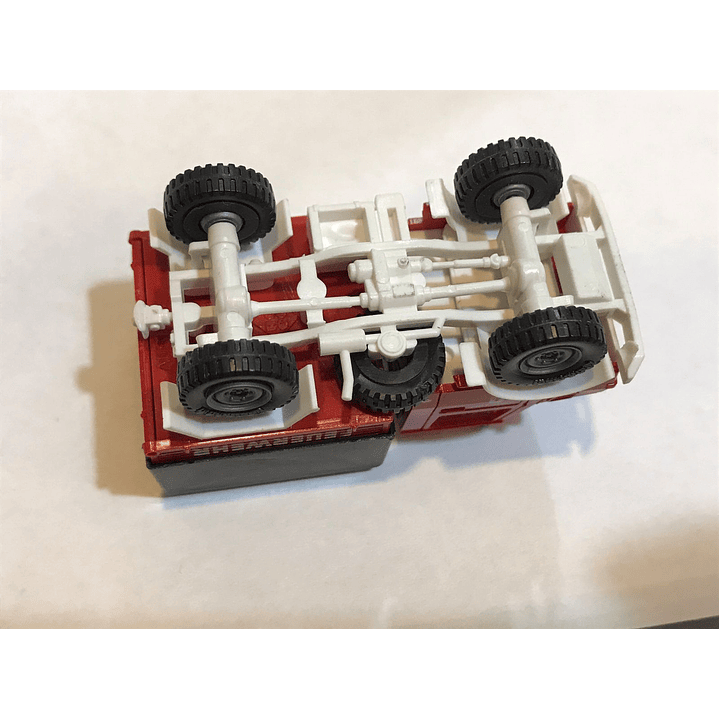 Carro Colección  No Nuevo Unimog De Bomberos 1/87 ho 4