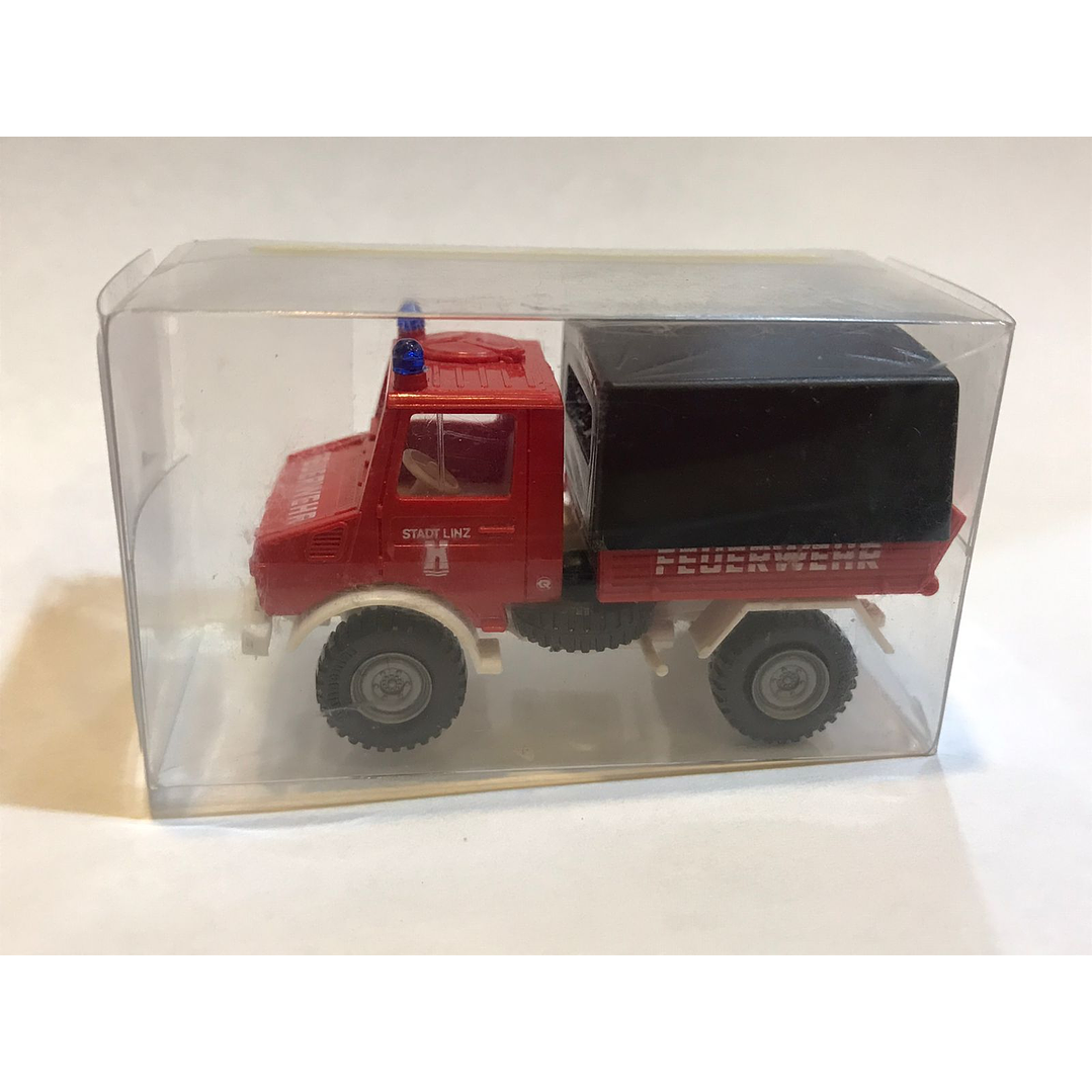 Carro Colección  No Nuevo Unimog De Bomberos 1/87 ho 5