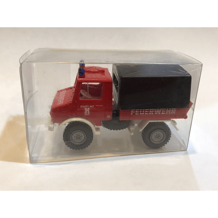 Carro Colección  No Nuevo Unimog De Bomberos 1/87 ho 5