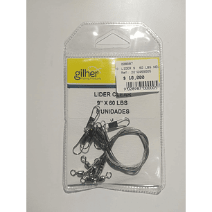  Lider 9  60 Lbs Negro Px5