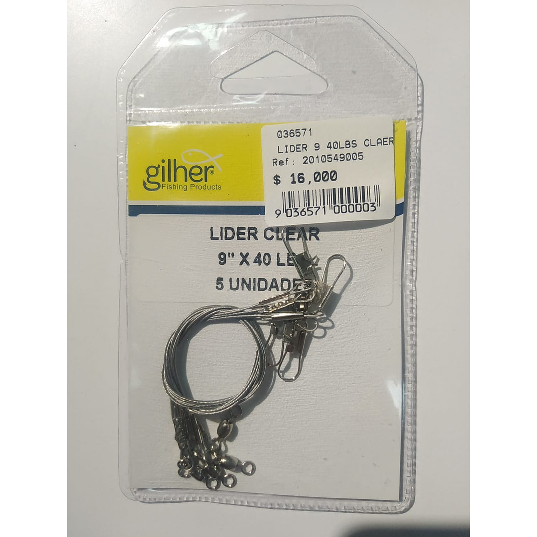  Lider 9 40Lbs Claer  Px5 1