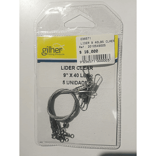  Lider 9 40Lbs Claer  Px5