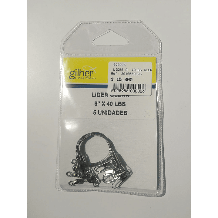  Lider 9  40Lbs Clear Px5 1