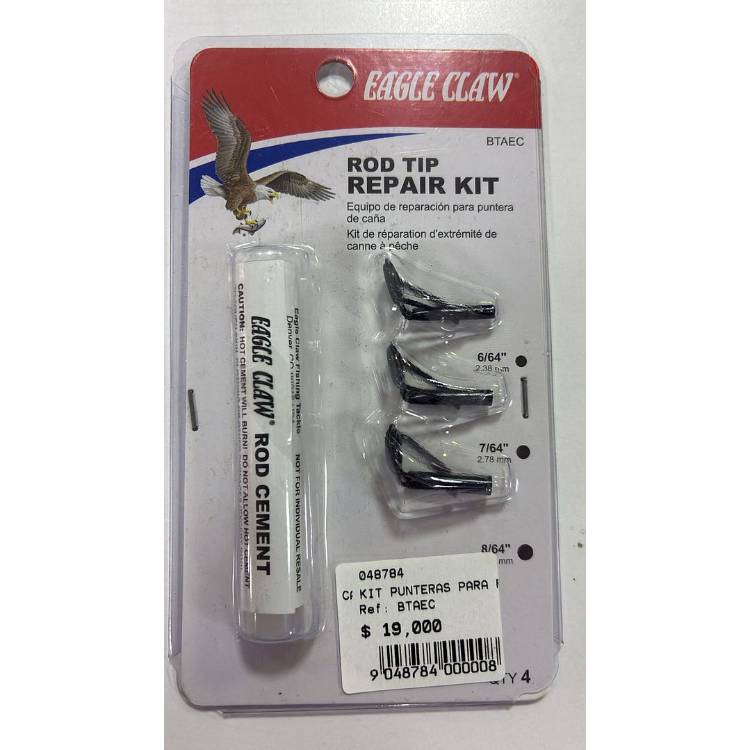  Kit Punteras Para Reparar Caña 1