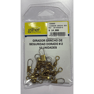  Girador Gancho Seg Dora 2 Px10