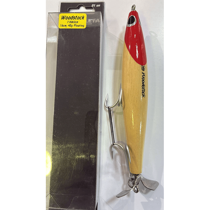 Señuelo WOODSTOCK 16 SINGLE PROPELLER 1