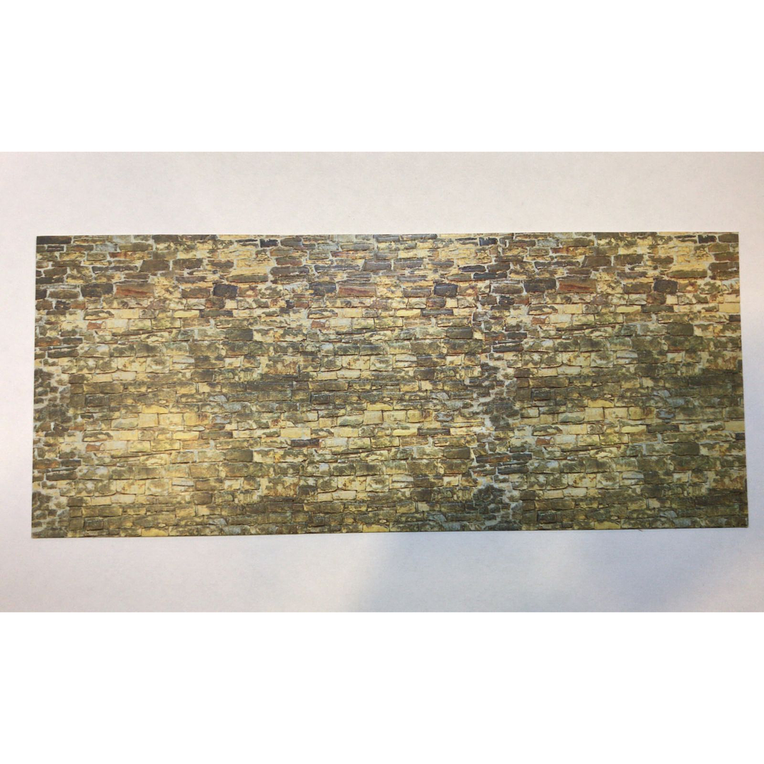 Tren Eléctrico No Nuevo Lamina Textura De Piedra  1