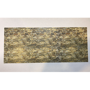 Tren Eléctrico No Nuevo Lamina Textura De Piedra 