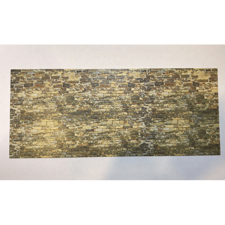 Tren Eléctrico No Nuevo Lamina Textura De Piedra  1