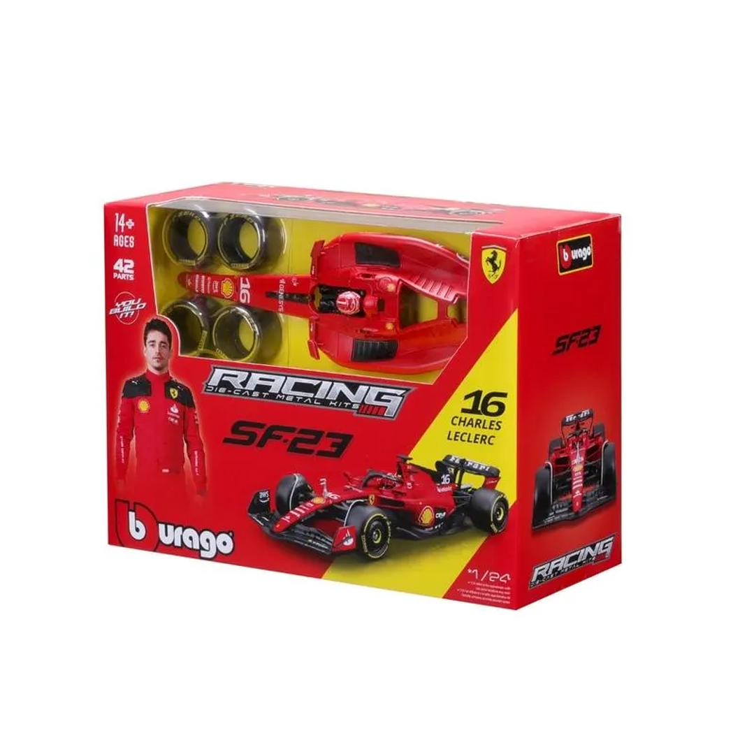 Carro Colección  Ferrari Formula Kit Sf23 1/24 1